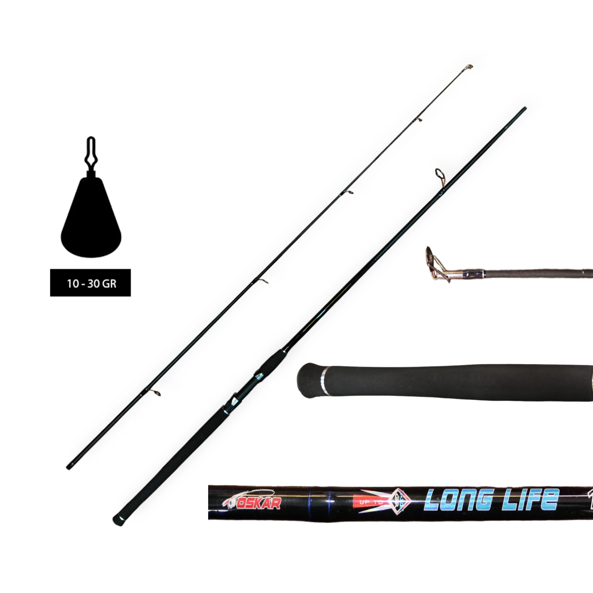 Long Life Xtra Flexx 180cm 10-30g Spin Olta Kamışı